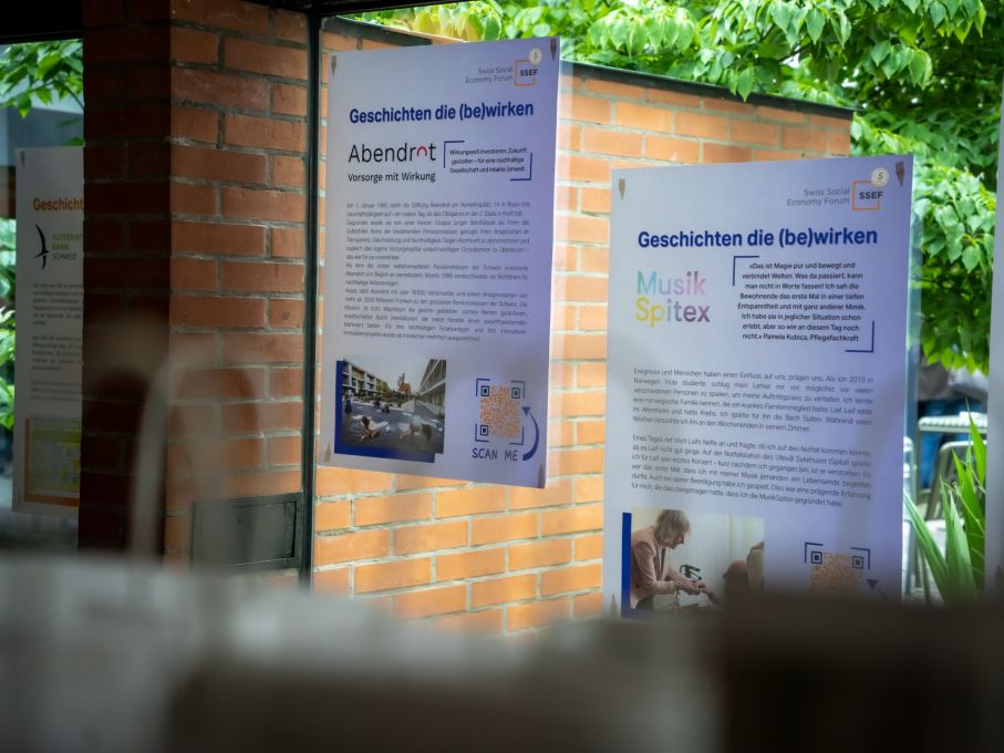 Wirkungen sichtbar machen. Foto: SSEF